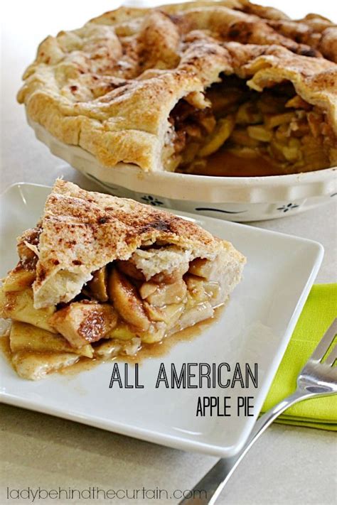 All American Apple Pie Recipe American Apple Pie Apple Recipes Delicious Pies
