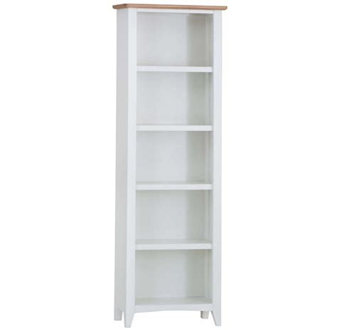 Langbridge White Large Bookcase Furniture Sale From Readers Interiors Uk