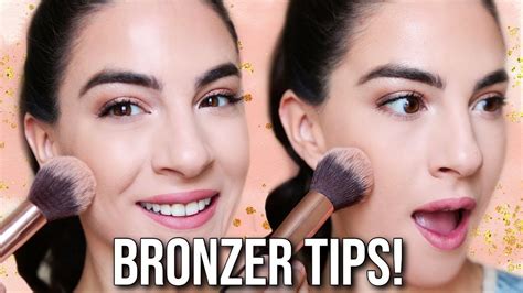 How To Apply Bronzer Beginner Youtube How To Apply Bronzer
