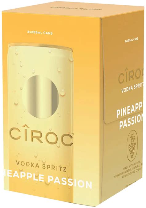 Ciroc Pineapple Passion Vodka Spritz