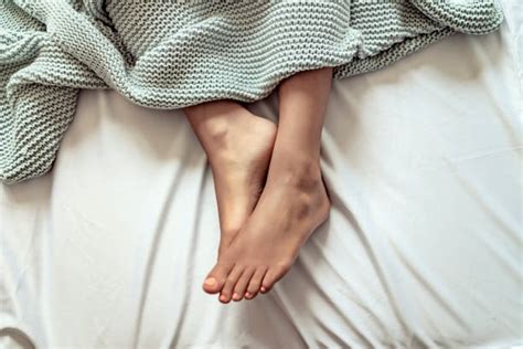 Woman Resting Closeup Bare Feet Stock Photos Pictures And Royalty Free