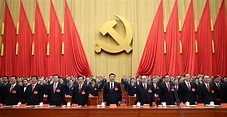 19. Parteitag der Kommunistischen Partei Chinas in Beijing eröffnet ...
