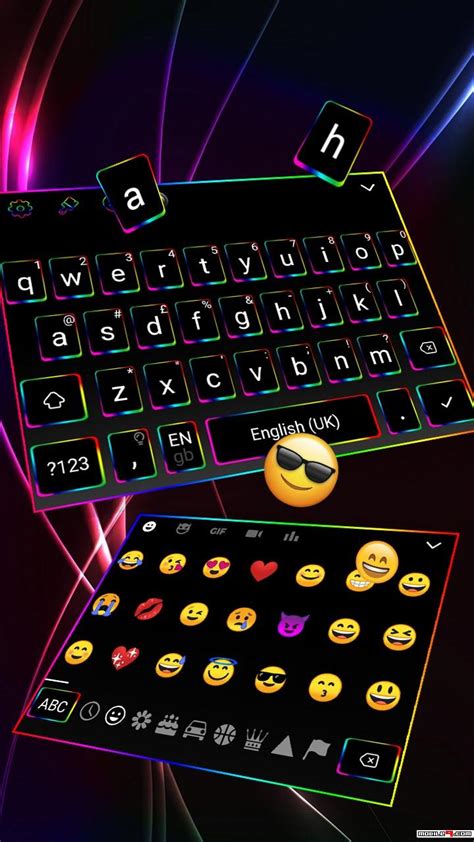 Download Laser Neon Light Keyboard Theme Go Keyboard Themes 4928461