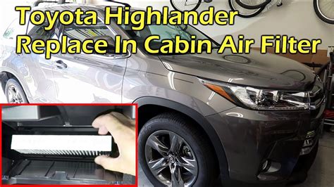 Toyota Highlander Cabin Air Filter
