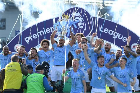 Man City Premier League Champions City Beat Liverpool To The Title On