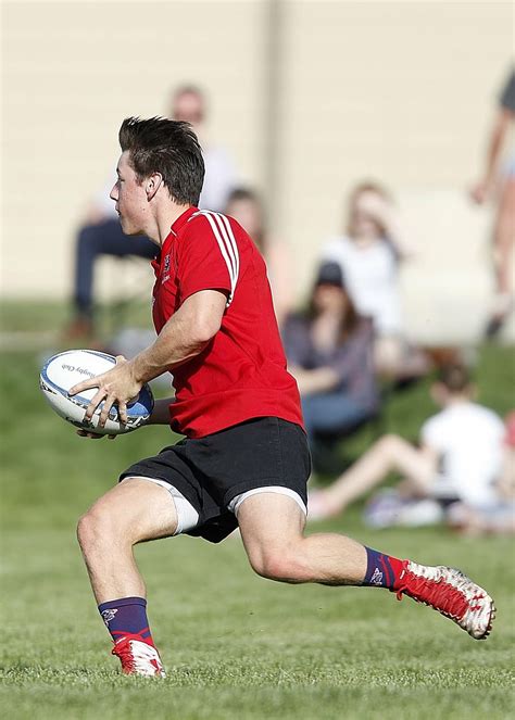 Hd Wallpaper Man Holding Football During Daytime Rugby Runner