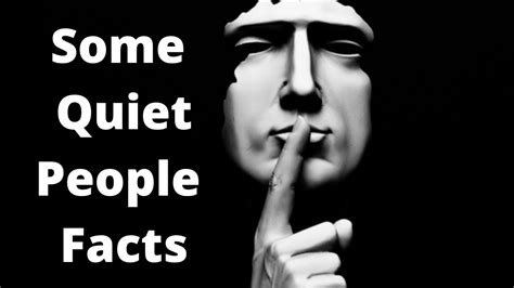 The 12 Misunderstood Facts About Quiet People Shhhhhh Youtube