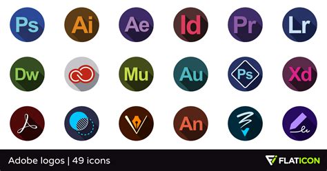 Adobe Creative Suite Icon At Vectorified Com Collection Of Adobe
