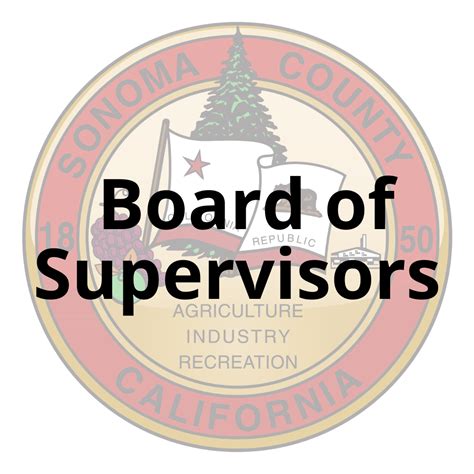 Sonoma County Board Of Supervisors Sonoma County Farm Bureau