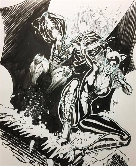 Guillem March Batman And Catwoman Comic Art Hulk Artwork
