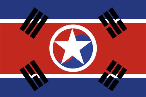 Flag Of The United Socialist Korean Republic Basically A Flag For