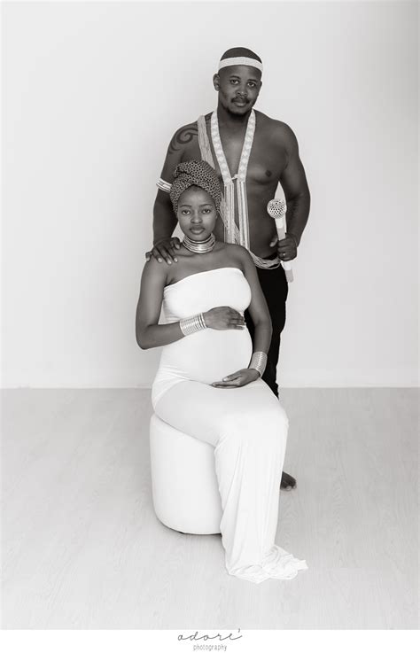 African Queen And King Maternity Shoot Za