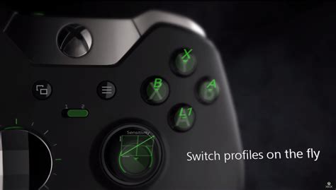 Xbox One Elite Controller Switch Profiles On The Fly Customize Button