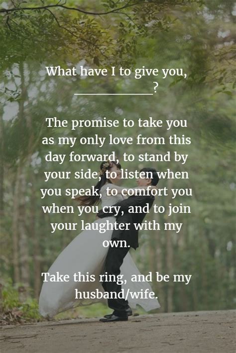 22 Examples About How To Write Personalized Wedding Vows Page 2