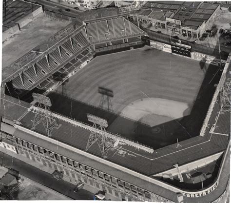 New York Ultimate A Fantastic Aerial View Of Ebbets Field