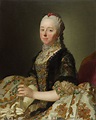 1765 Isabella, Countess of Hertford by Alexander Roslin (Hunterian ...