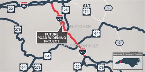 I 26 Widening Between Asheville And Hendersonville Set To Begin