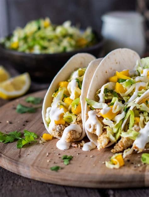Fish Tacos With Lemon Aioli Recipe Slaw For Fish Tacos Grilled
