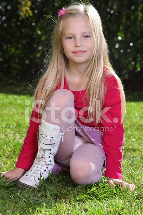 Beautiful Little Girl Portrait Stock Photo Royalty Free Freeimages