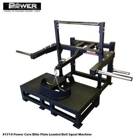 1714 Elite Plate Loaded Belt Squat Machine Power Body Fitness Inc