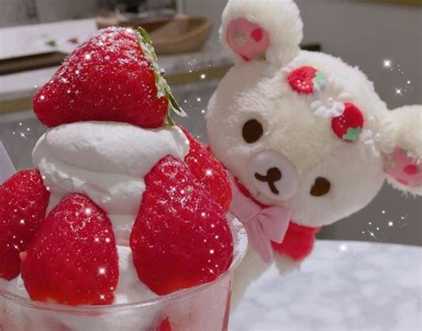 Lcvelybub Cute Food Cute Desserts Strawberry