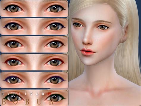 The Sims Resource Bobur Eyeliner 19