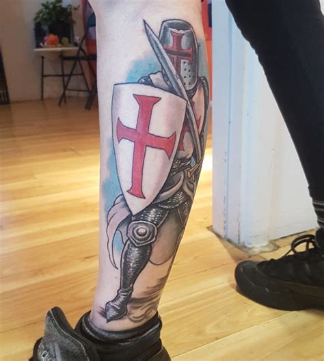 Knights Templar Tattoo Templar Tattoo Done By Oliver Kalkofen