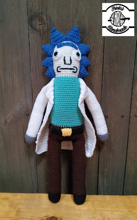Ricky Sanchez 205 Inches Doll From Rick And Morty Etsy