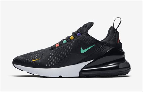 Official Images Nike Air Max 270 Black Multicolor Kasneaker
