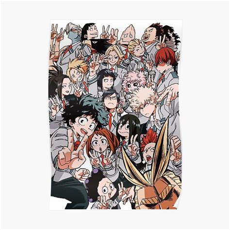 My Hero Academia Posters Class 1 A Poster Rb2210 My Hero Academia Store