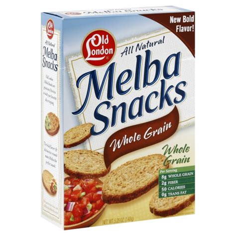 Old London Melba Snacks Whole Grain All Natural