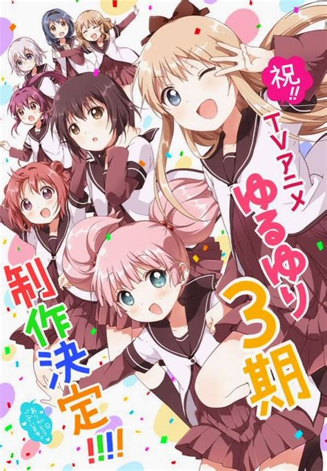 El Anime Yuruyuri♪♪ Tendrá Tercera Temporada Otaku News