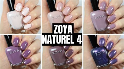 Zoya Naturel 4 Transitional Collection Swatch And Review Elizabeth