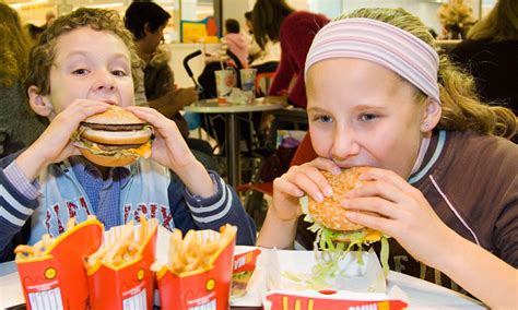 If kids eat fast foods often, it will harder for them to break those patterns later in life. Children who see Happy Meal advertising 'put burger and ...