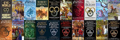All The Many Book Covers For The Wheel Of Time Including Some