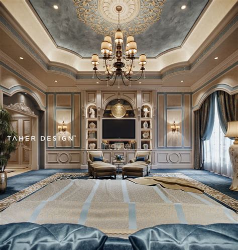 Luxury Master Bedroom Dubai — Taher Design Studio Luxury Bedroom