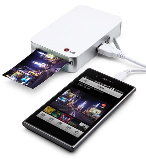 Lg Mini Mobile Printer For Android Smartphones