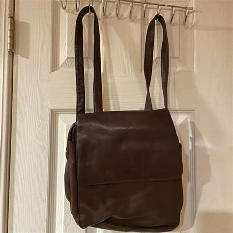 Tignanello Bags Tignanello Brown Backpack Purse Bag Genuine Leather