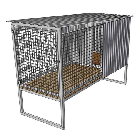 Elevated Dog Kennel Plans Book