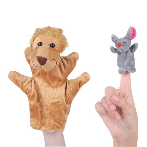 Finger Puppets Story Time Educational Puppet Set Cartoon Fairy Tale