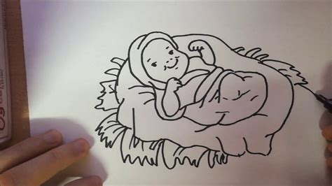 10 Best For How To Draw Baby Jesus Step By Step Karon C Shade