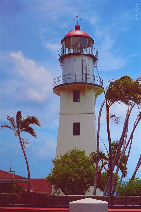 Diamond Head Lighthouse Honolulu Hi Lighthouse Honolulu