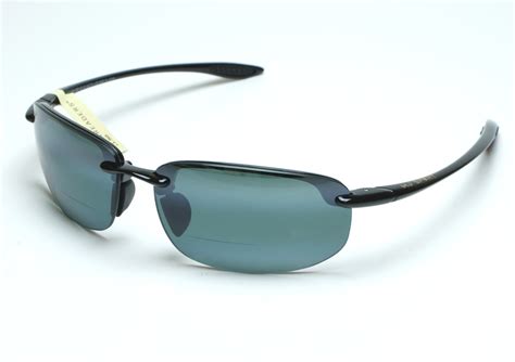 Maui Jim Hookipa Reader G807 0215 Sunglasses 1 5 Gloss Black Grey