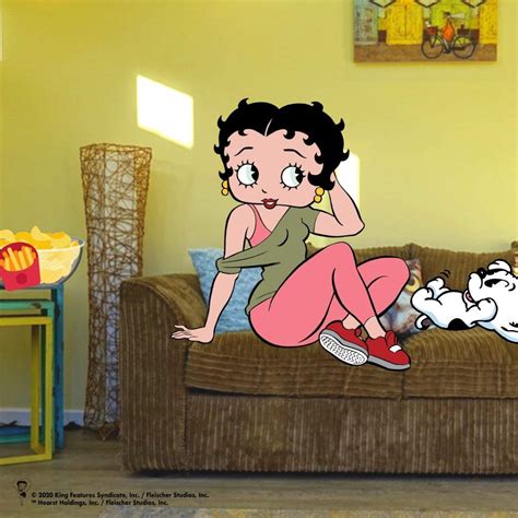 Betty Boop Quotes Betty Boop Art National Potato Day Couch Potato