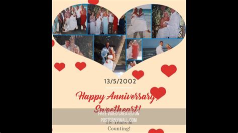 Happy 18th Wedding Anniversary To My Husband Steve Love You Lots Xx