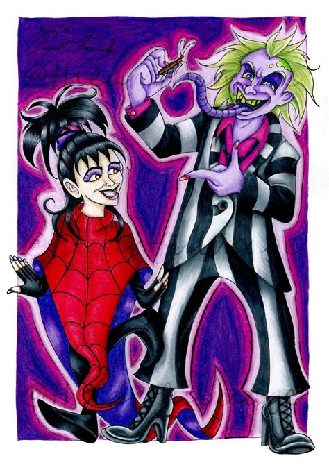 Beetlejuice Cartoon Fan Art Done By Me In Prismacolor Colored Pencil