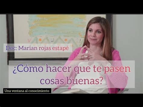 Ati también te pueden pasar cosas buenas explicado por la doctora