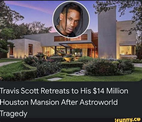 Travis Scott Retreats To His 14 Million Houston Mansion After