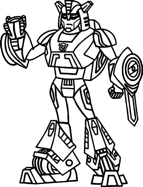 Transformers Printable Coloring Pages