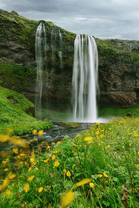 Seljalandsfoss Waterfall By Stocksy Contributor Victor Torres Stocksy